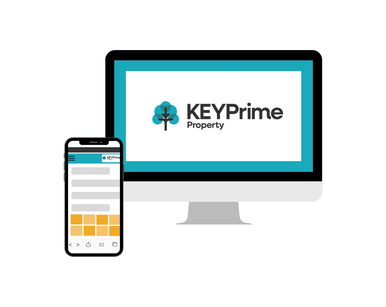 KeyPrime Property - product mock-up
